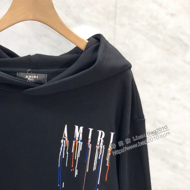 Ami專櫃2023FW新款刺繡印花連帽衛衣恤 男女同款 tzy3110